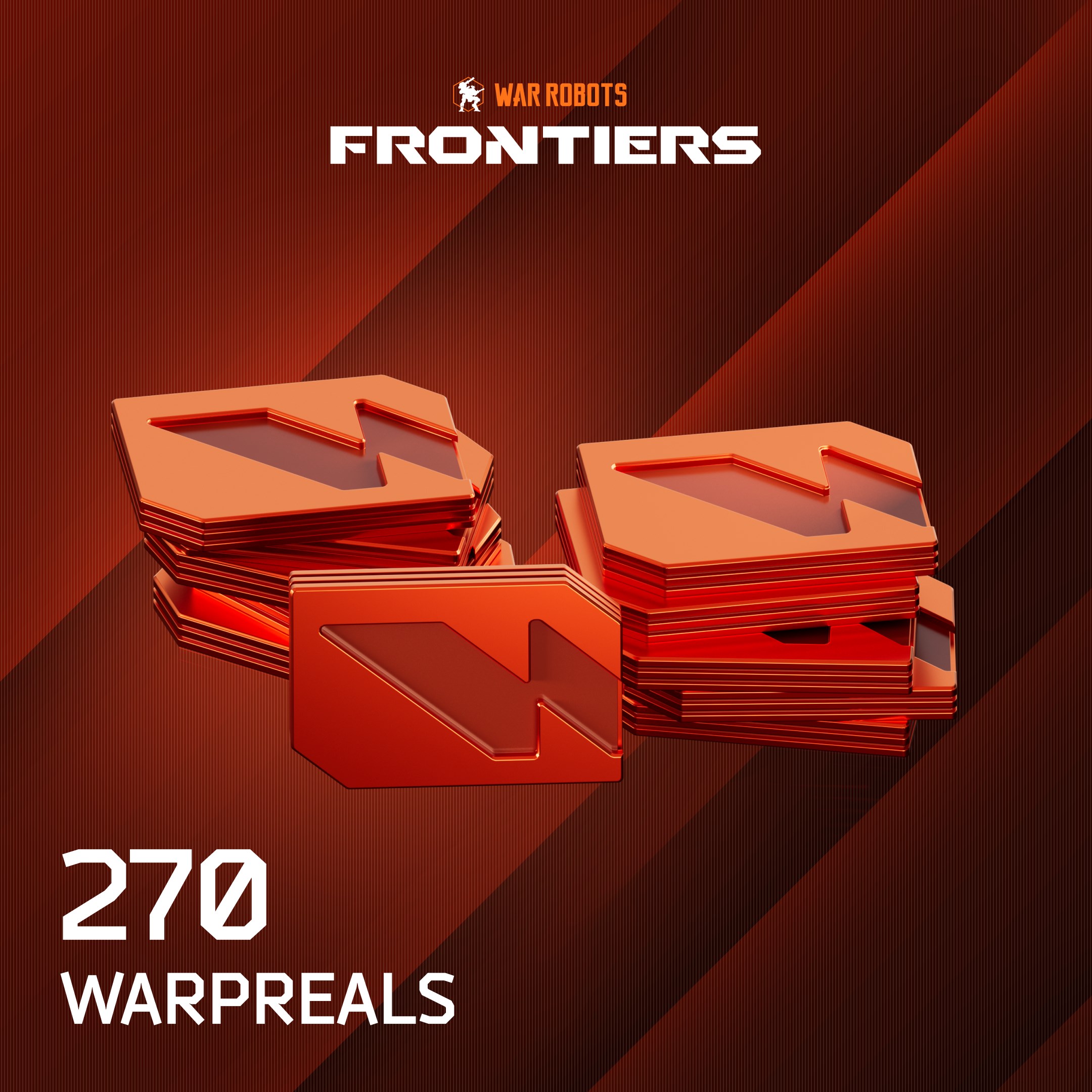250 и 20 бонусных варп-реалов War Robots: Frontiers