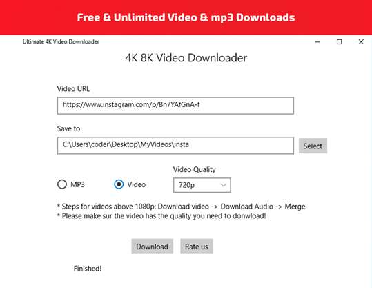 All Video Music Downloader : 1000 Sites Support screenshot 3