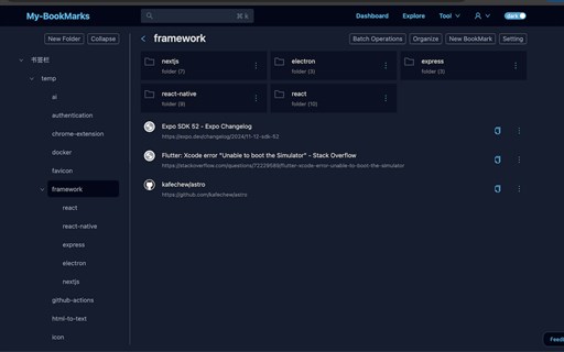 Bookmark Dashboard: Powerful Bookmark Manager