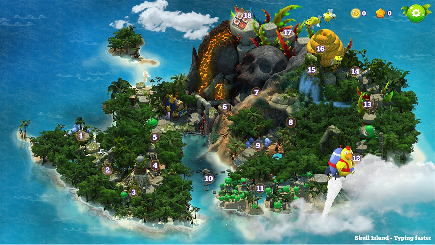 #3. Birdys Typing Faster (Windows) 由: IVN Studio