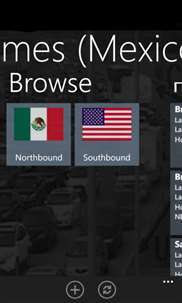 Mexico/US Border Wait Times screenshot 2