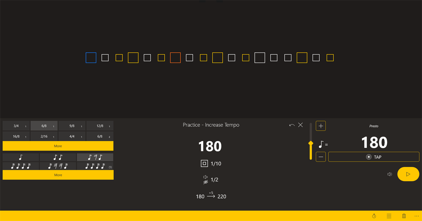 #1. Andante Metronome (Windows) بواسطة: Tomasz Wiśniewski