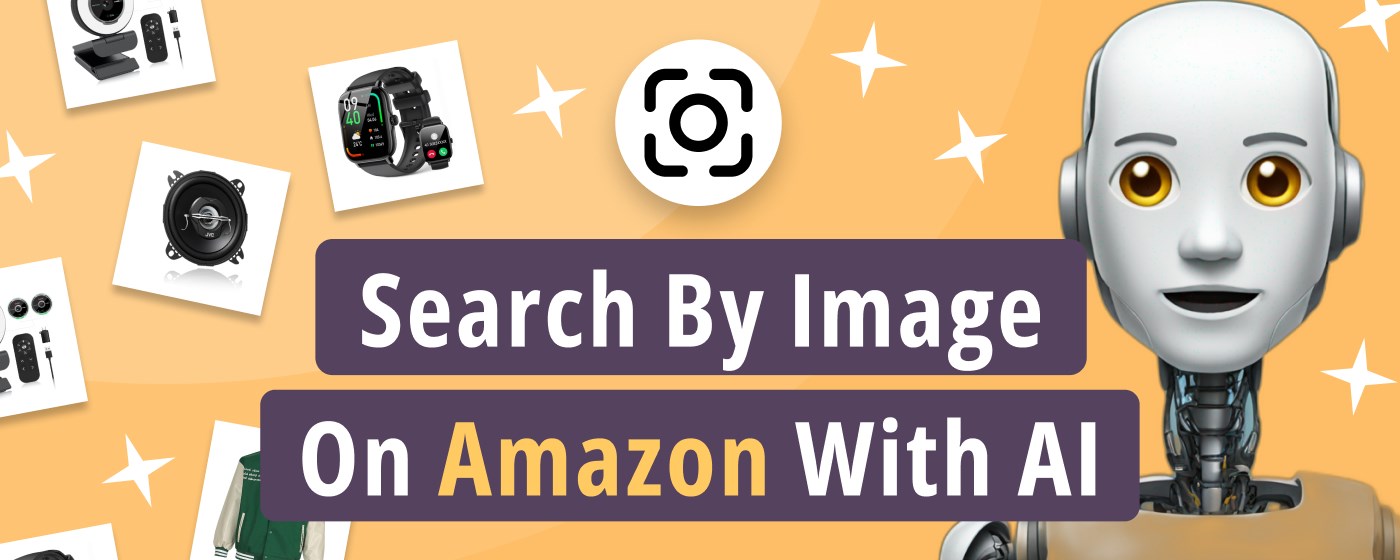 Search by image on Amazon marquee promo image