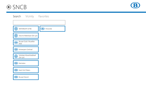 NMBS / SNCB Screenshots 2