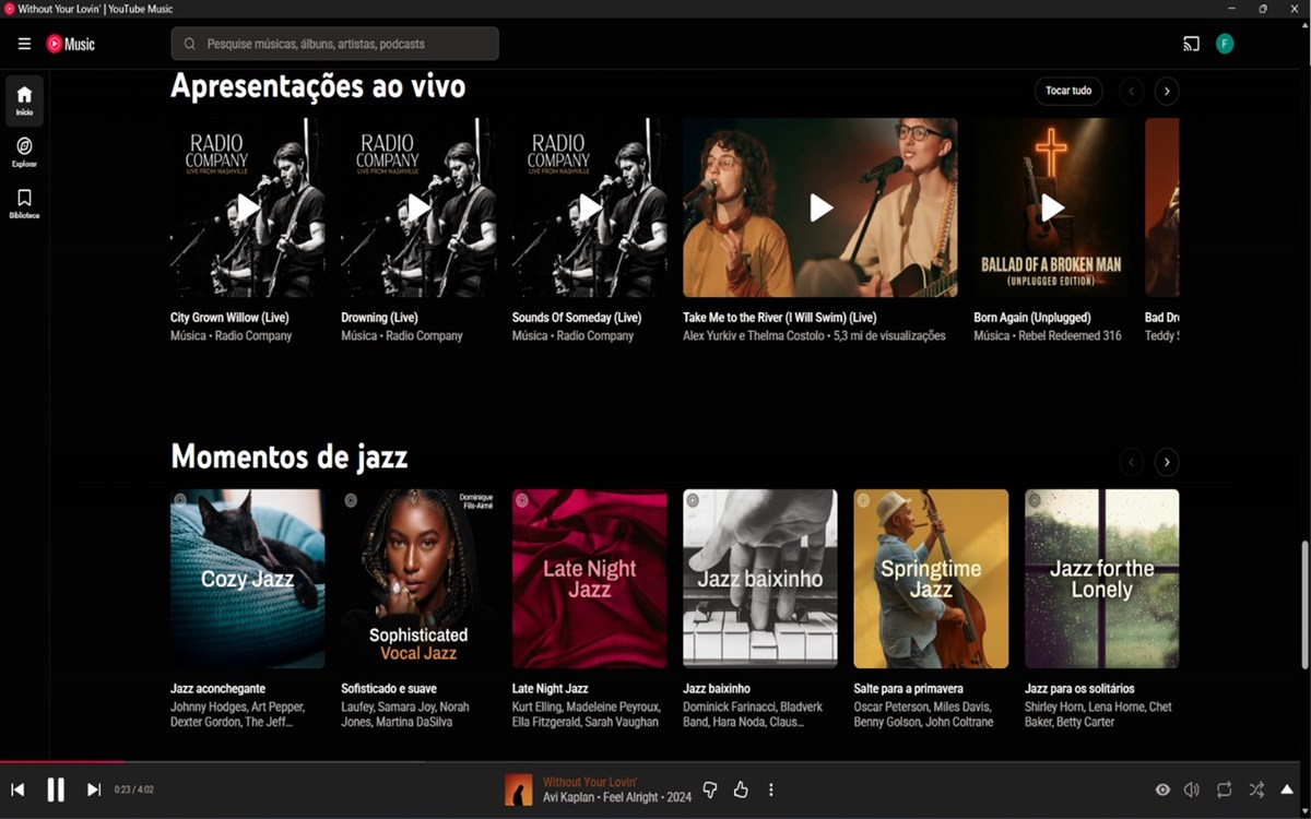 Focus Music Player