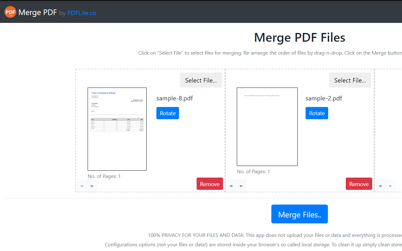 Merge PDF (by PDFLite.co)