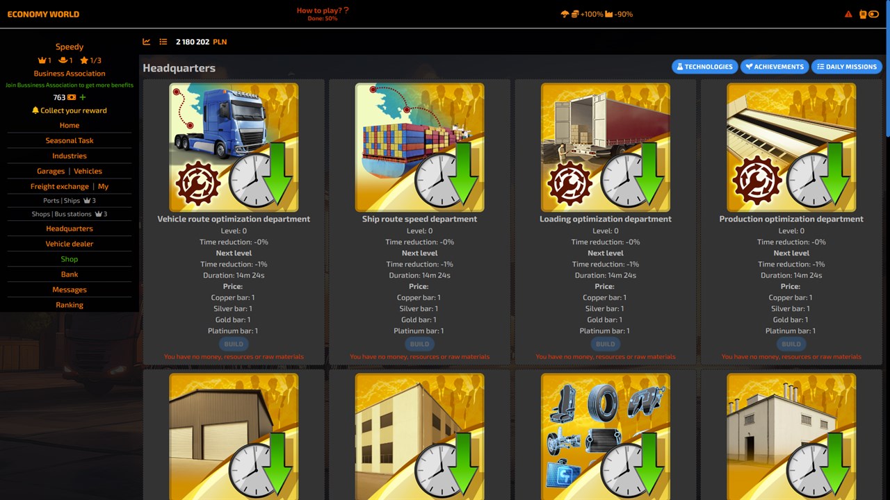 Economy World screenshot 1