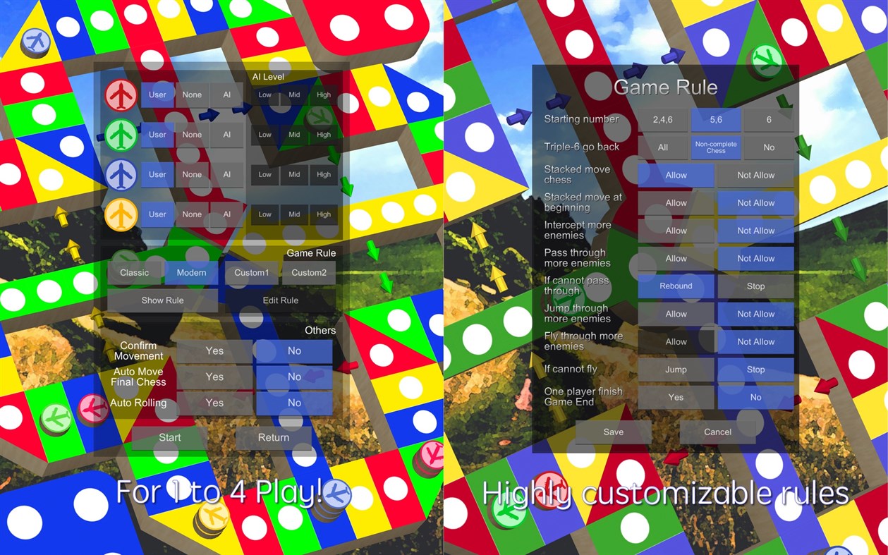 #3. Aeroplane Chess 3D (Windows) 由: UnknownProjectX