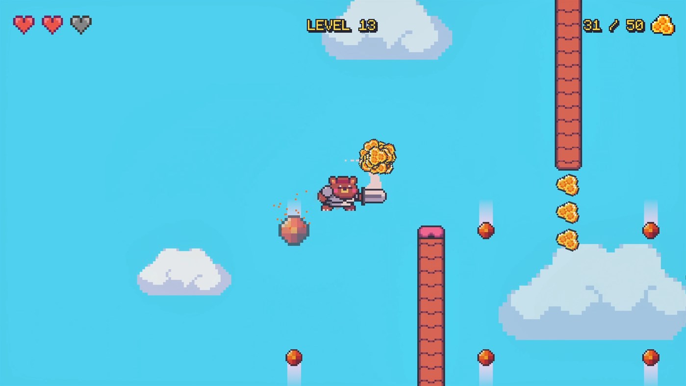 #10. Bear Knight Honey Quest (Windows) (Windows) 来自: Marcos Game Dev