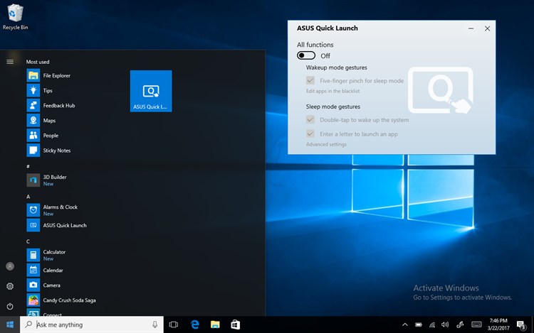 ASUS Quick Launch - PC - (Windows)
