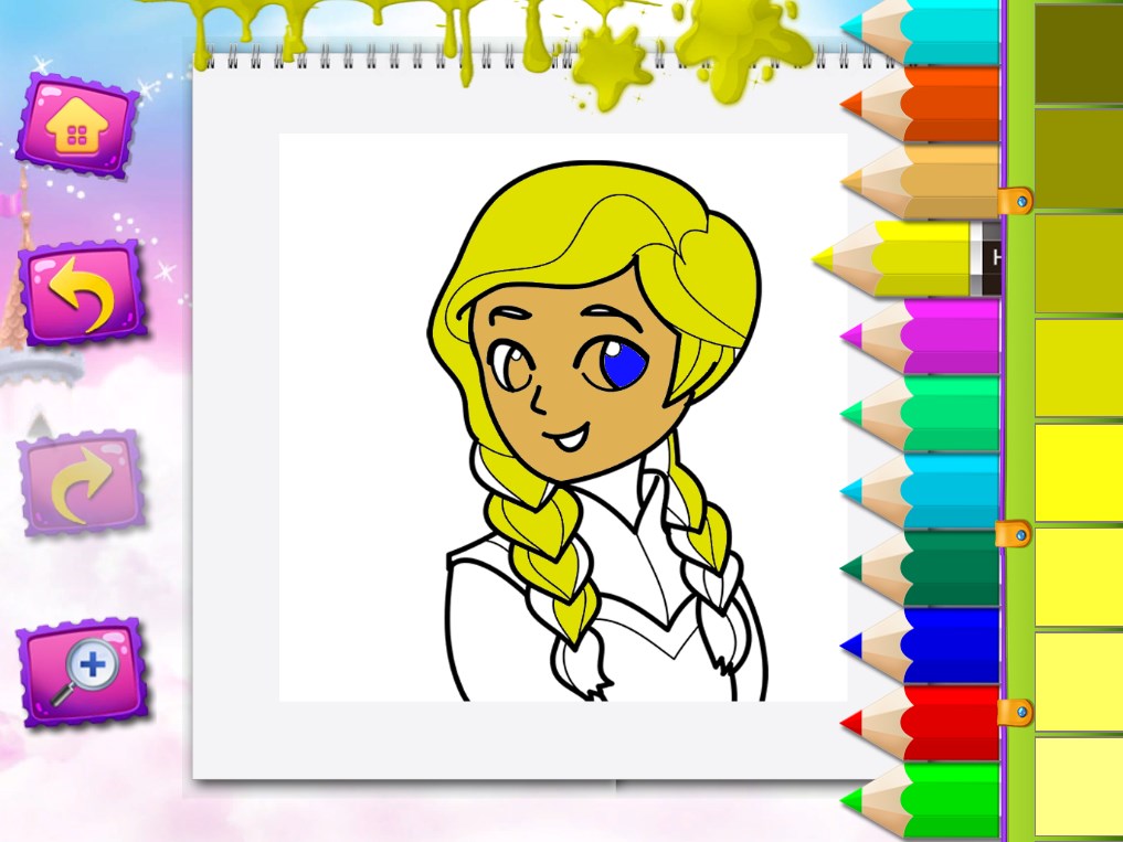 【图】Coloring Barbie Princess(截图3)