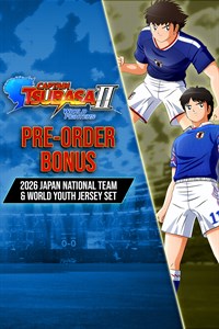 CAPTAIN TSUBASA 2: WORLD FIGHTERS - 2026 Japan National Team & World Youth Jersey Set