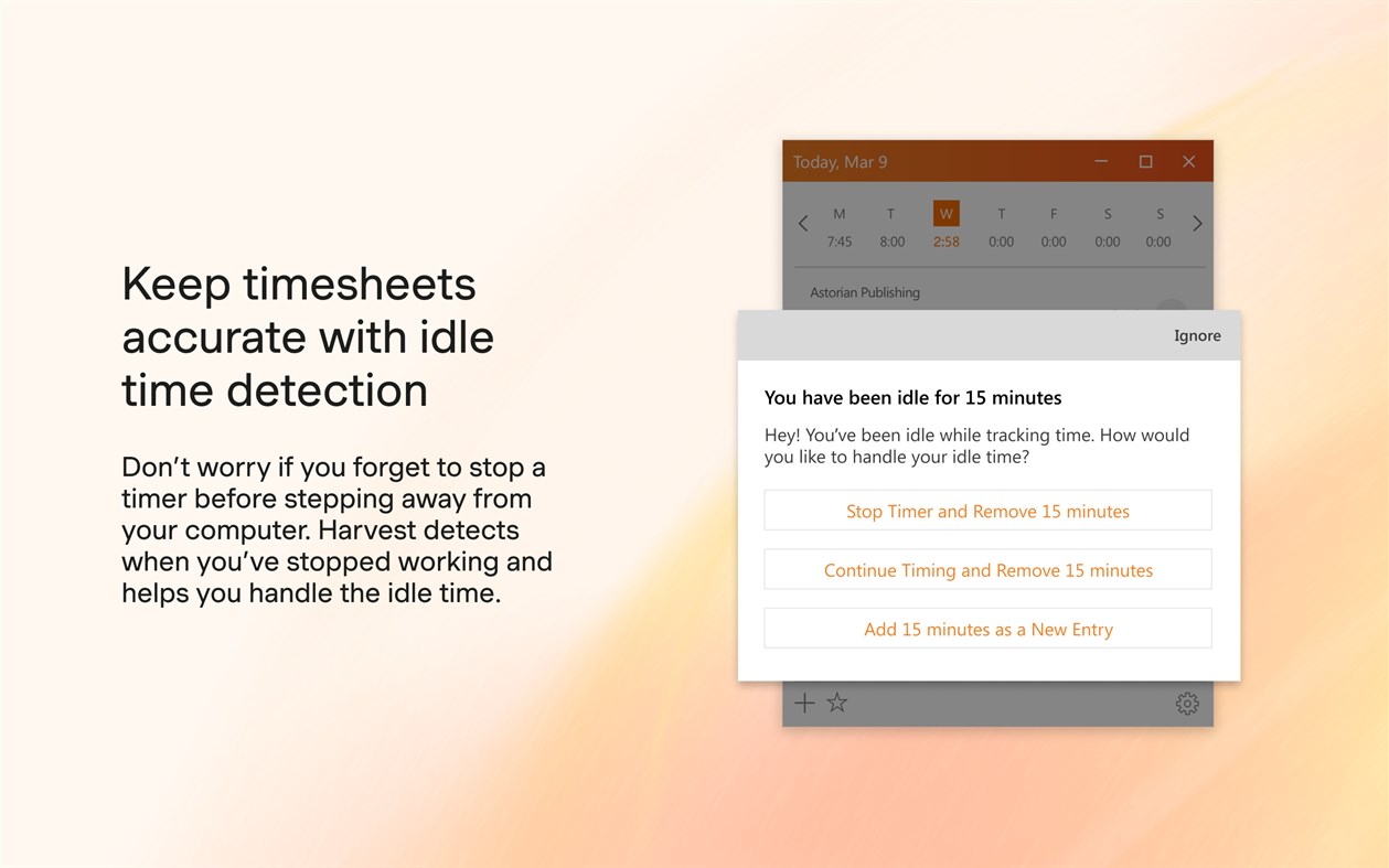 #2. Harvest Time Tracker (Windows) 由: Iridesco, LLC