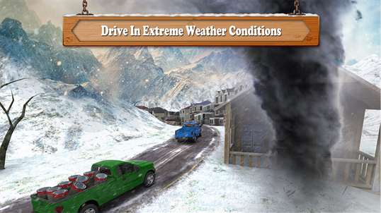 Relief Truck Driving Simulator - Help in Emergency screenshot 2