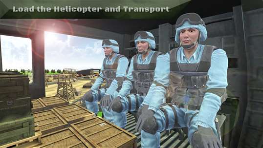 Army Helicopter Flight Simulation 3D screenshot 2
