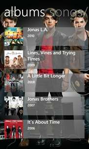 Jonas Brothers Music screenshot 2