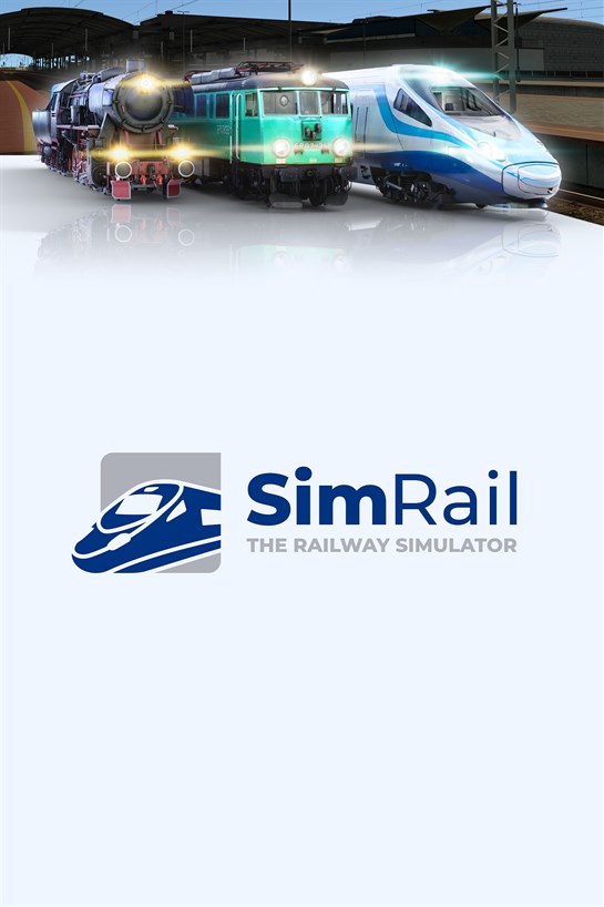 Box shot of SimRail - The Railway Simulator