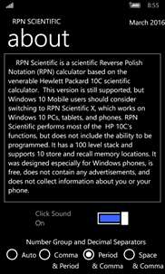 RPN Scientific II screenshot 2