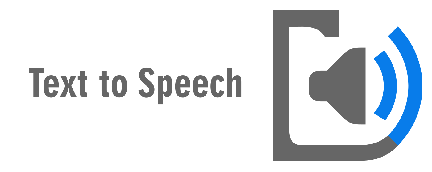 Text to Speech (TTS) marquee promo image