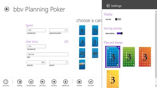 bbv Planning Poker screenshot 4