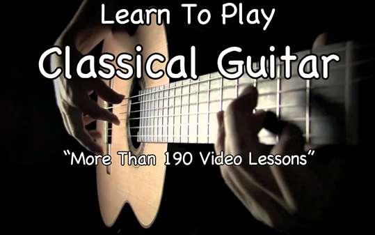 Learn To Play Classical Guitar screenshot 1