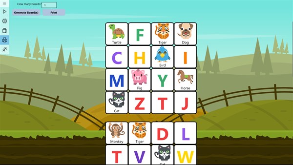 Kids Bingo — 3