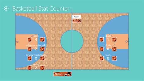 Basketball Stat Counter Screenshots 2