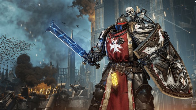 Warhammer 40,000: Space Marine 2 - Black Templars Champion Pack screenshot 1