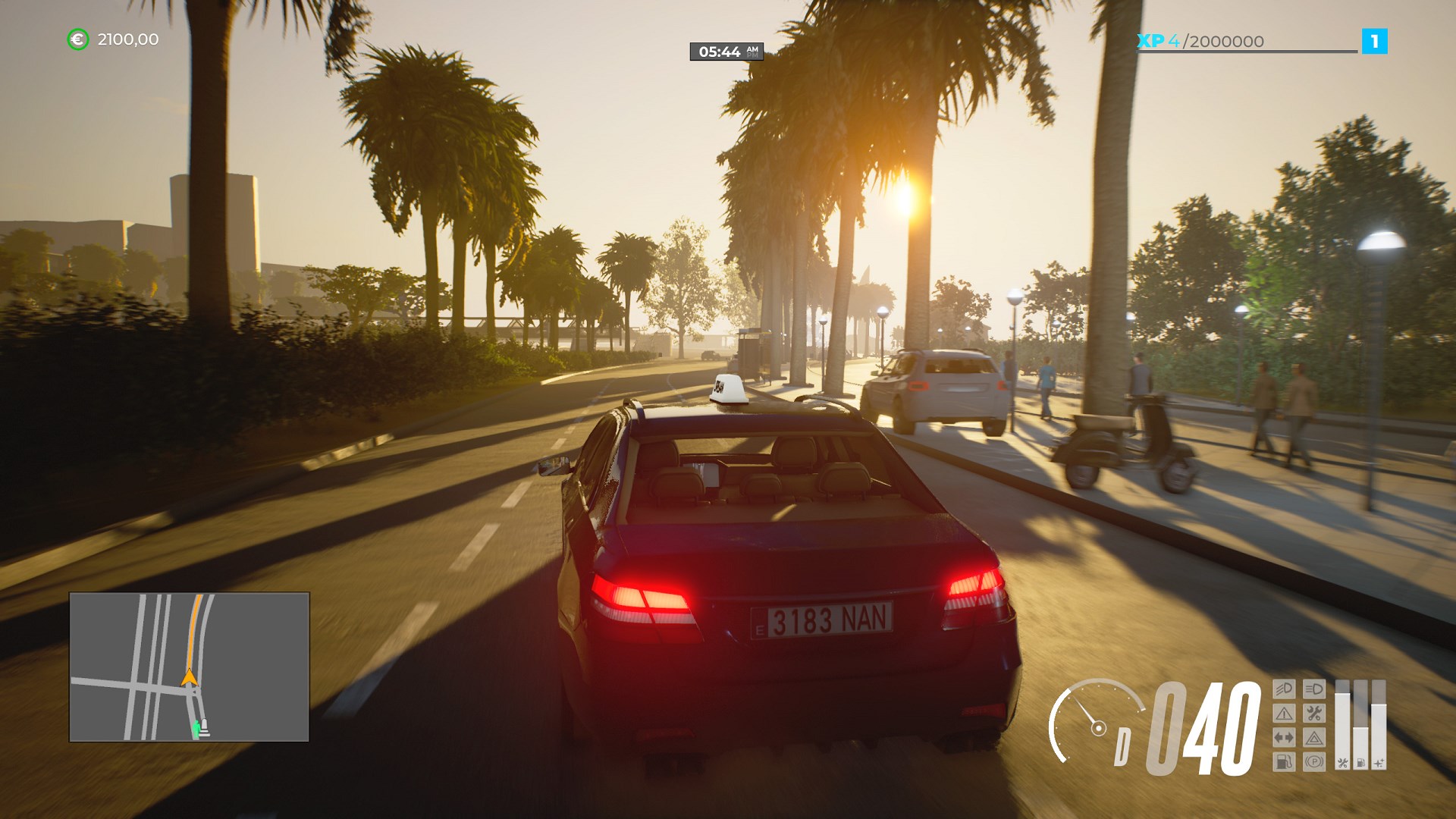 Screenshot 2 from Taxi Life: A City Driving Simulator
