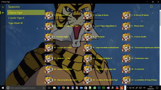 L'Uomo Tigre screenshot 1