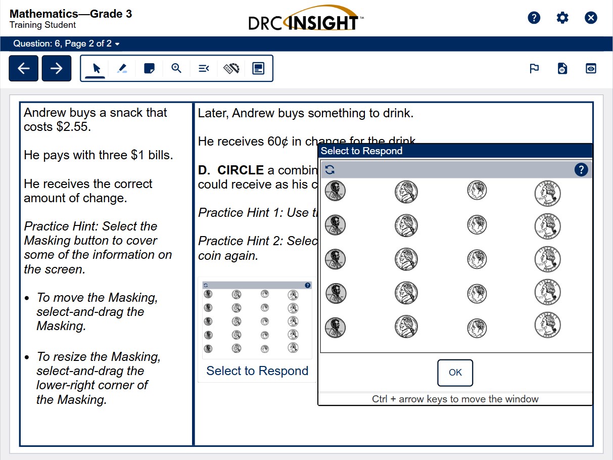 DRC INSIGHT screenshot