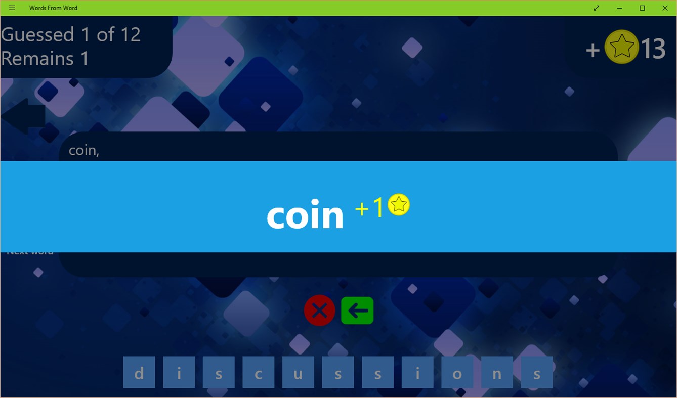 #3. Words From Word (Windows) Podle: Romandrovich Software