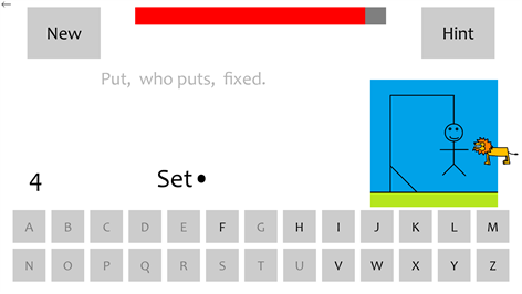 Bible Hangman: Windows 10 Edition Screenshots 2