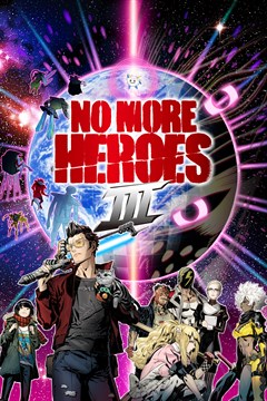 Cover poster for No More Heroes 3 Xbox