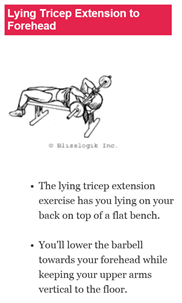 Complete Triceps Exercises screenshot 4