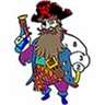 Pirates Color by Number - Coloring Book Pages