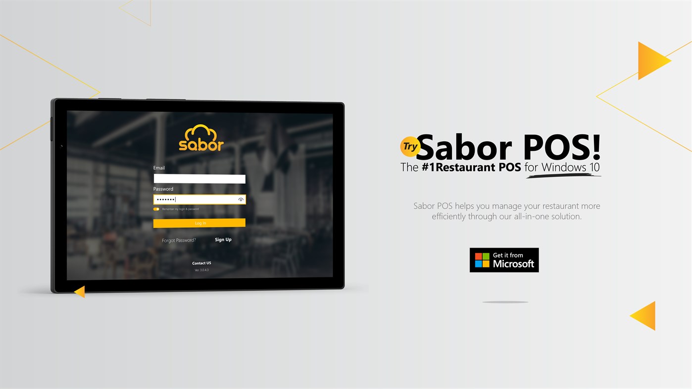 #1. Sabor POS (Windows) 来自: Novaux Inc