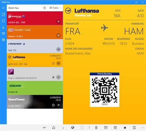 Wallet Pass Screenshots 2