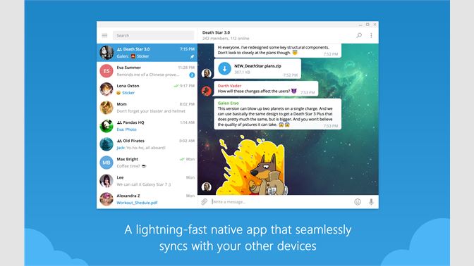 „Telegram Desktop App Update“ prideda pokalbių aplankus, naują šoninę juostą