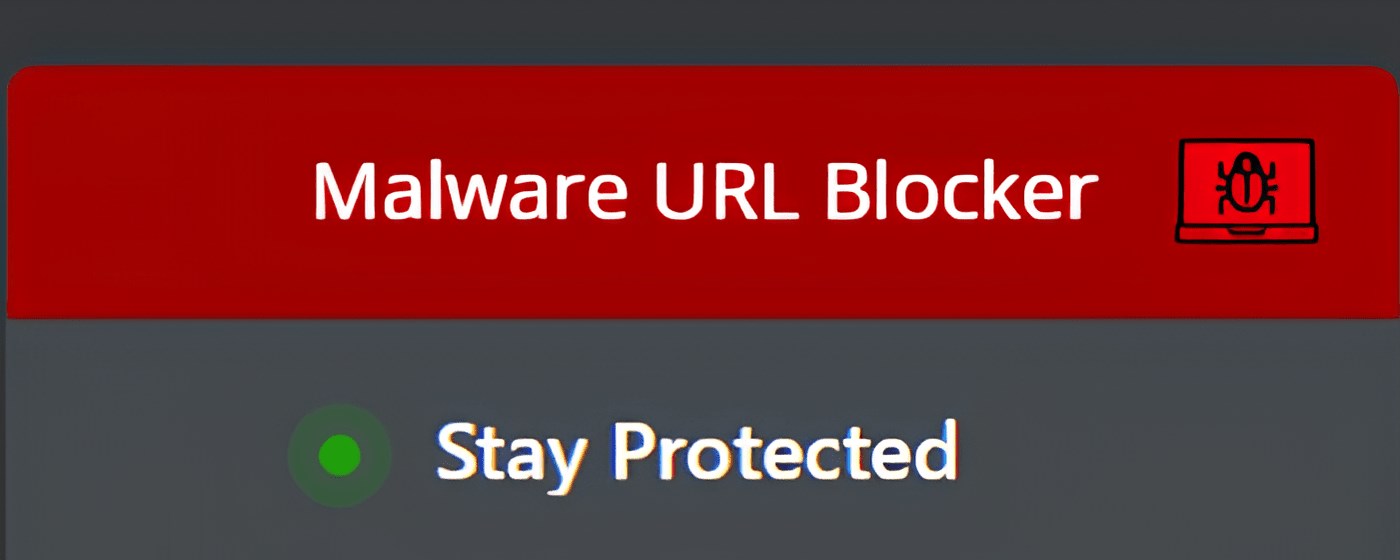 Malware URL Blocker marquee promo image