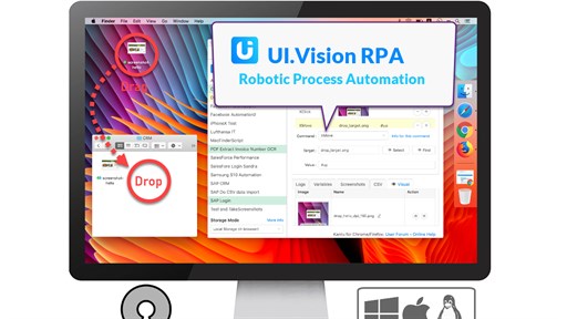 Ui.Vision - Visual Browser & Desktop Automation