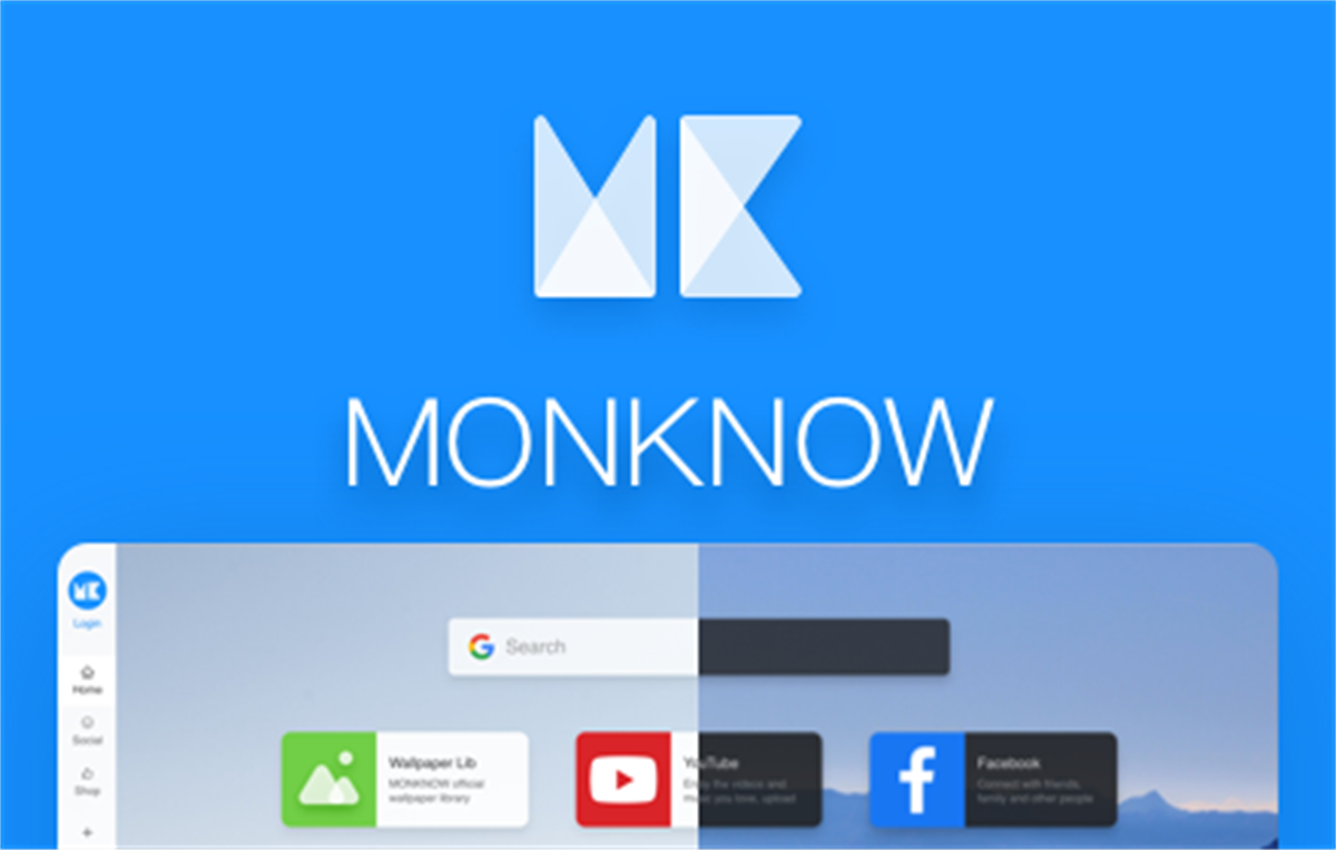 MONKNOW New Tab - Personal Dashboard