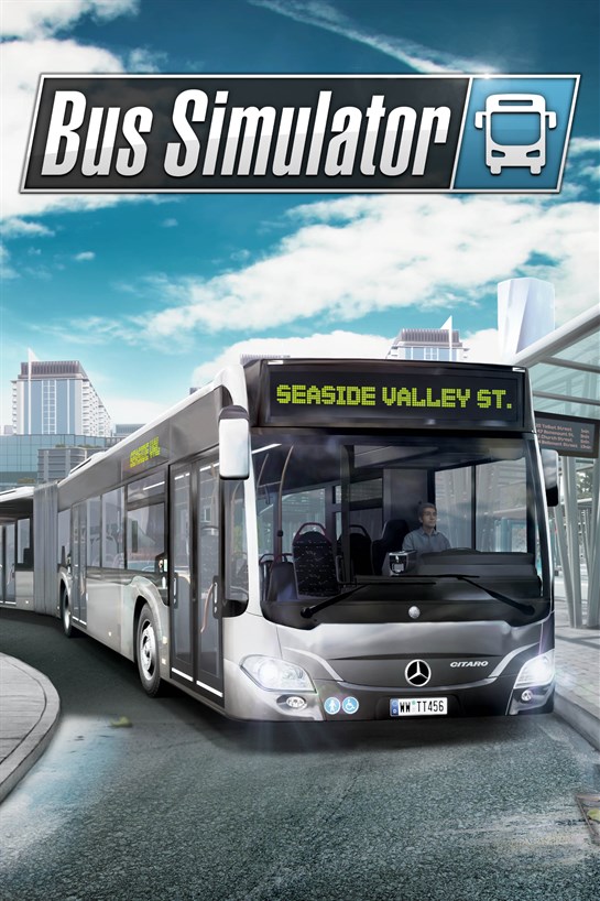 Záber škatule hry Bus Simulator