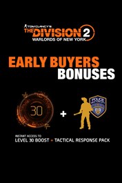 THE DIVISION 2 WARLORDS OF NEW YORK TACTICAL RESPONSE PACK