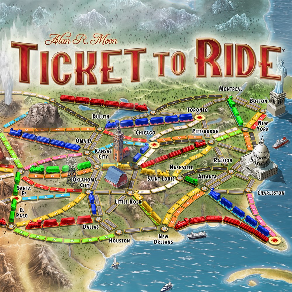 Ticket to Ride® cover art (full size)