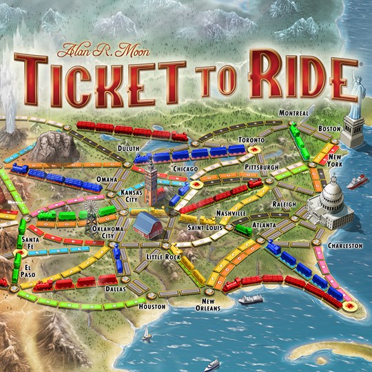 Ticket to Ride® cover art
