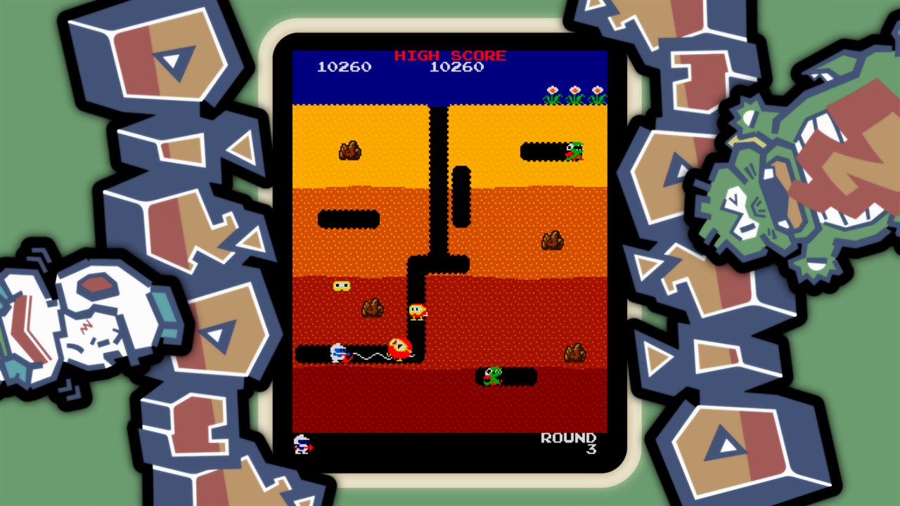 ARCADE GAME SERIES: DIG DUG screenshot 2