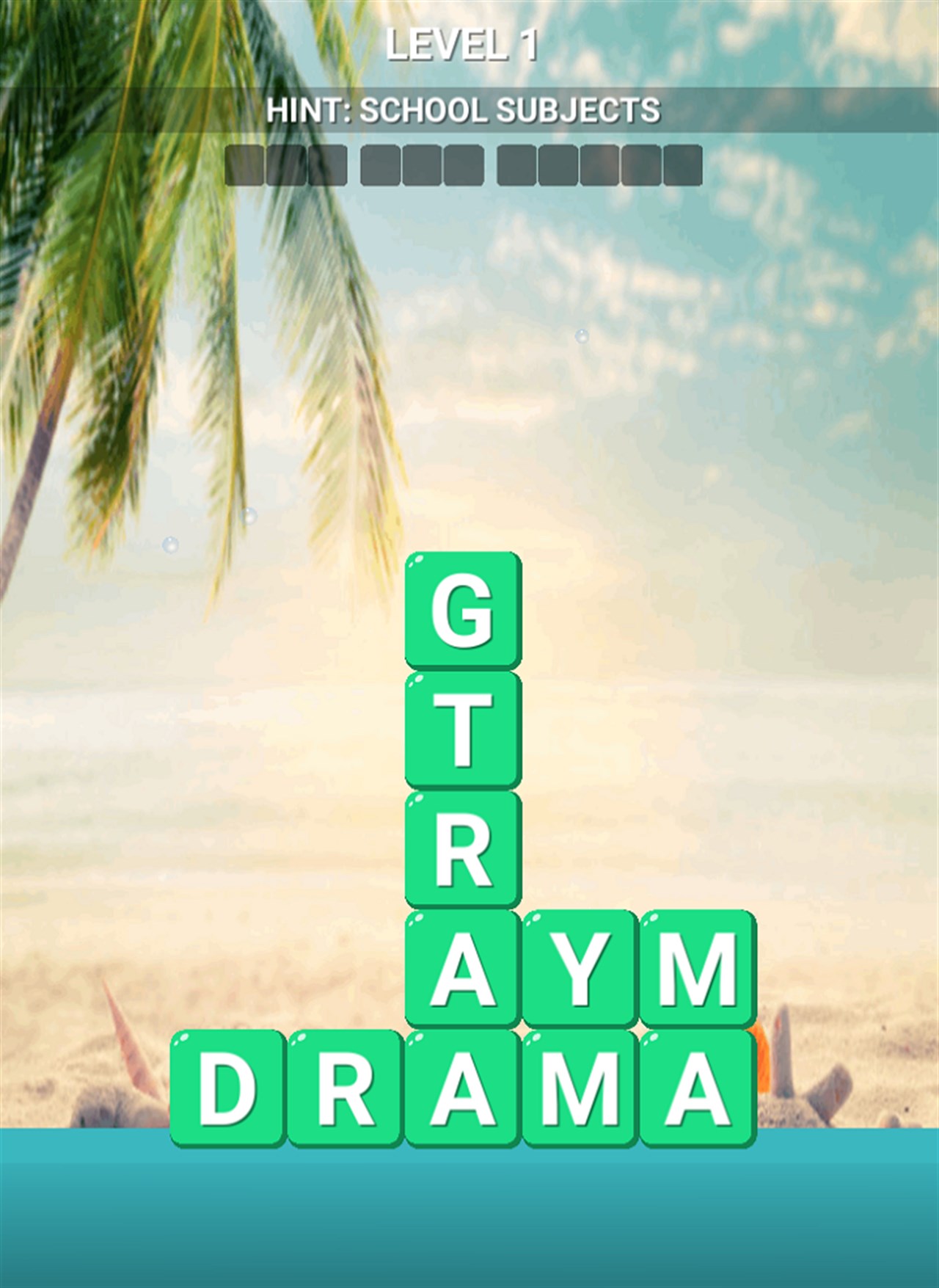 Word Stack Game screenshot 1