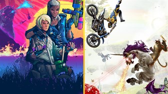 TRIALS OF THE BLOOD DRAGON + TRIALS FUSION AWESOME MAX EDITION