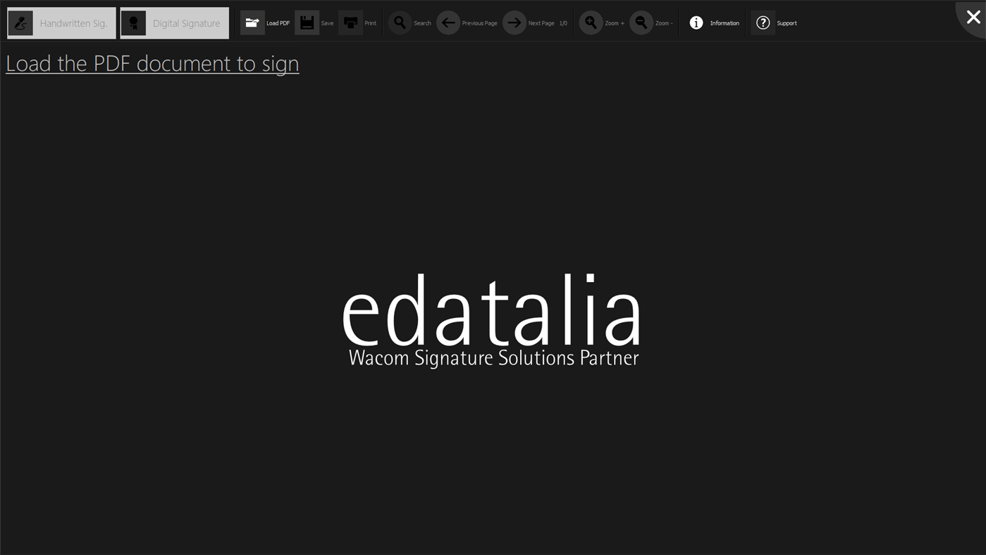 #1. ecoSignature Tablet (Windows) 由: Edatalia Data Solutions SL